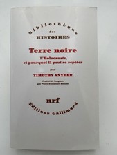 Terre noire; L'Holocauste, et