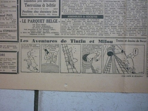 Tintin journal soir - , le