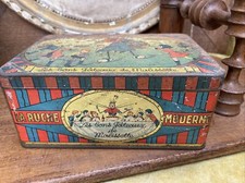 Boîte Métal Gâteaux Ancienne Publicitaire La Ruche Moderne Molissette