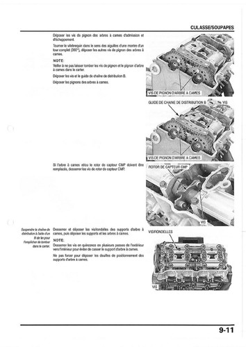 Manuel atelier honda - honda, cbr1000