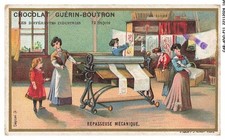 CAR-ADOP11-0932-CHROMOS - Guérin-Boutron Chocolate - Mechanical Ironer