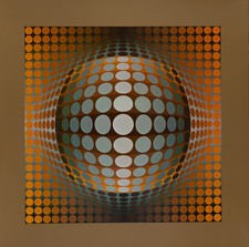 Victor VASARELY: VEGA ZETT 2 - Heliogravure