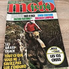 MOTO VERTE  47 SWM 320 TL SUZUKI 350 BULTACO APRILIA CR 125 KTM MC 5 YAMAHA YZ