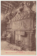 CPSM 17 ROCHEFORT Maison de Pierre Loti Fireplace in the Gothic Room