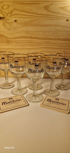 Verres bière maredsous 33cl - 6,