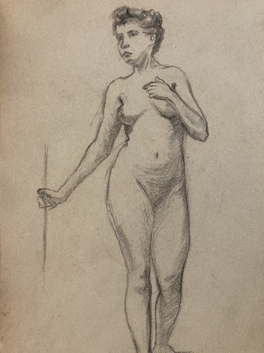 Beau dessin ancien - dessin, crayon