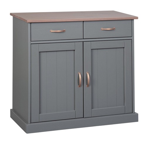 Buffet portes 2 tiroirs - &,
