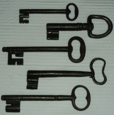 Rare lot de 5 anciennes