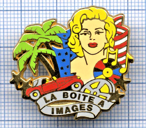 Pin arthus bertrand marylin - pin's,