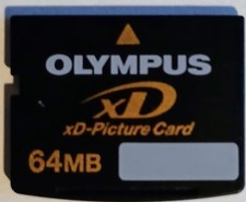 Carte mémoire  64  MB  XD