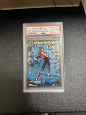 Dragon Ball Super DBS SS4 Vegeta, Prismatic Aegis EX19-29 EX PSA 10