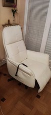 Fauteuil Relax Électrique Blanc