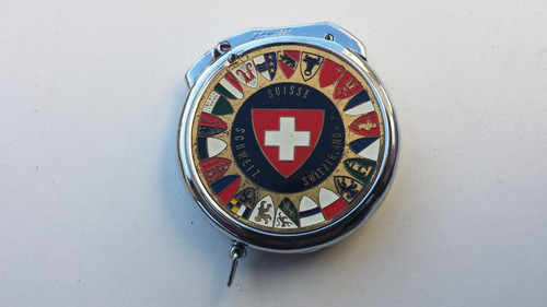 Ancien rare briquet - rond, à