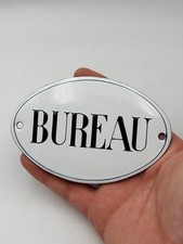 Plaque Émaillée Bureau