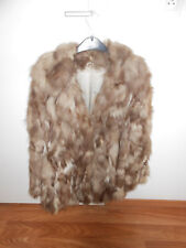 Belle veste en véritable fourrure, renard bleu, taille 40 très bon état