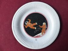 Hergé - TINTIN -Tifany - assiette collector , on a marché sur la lune