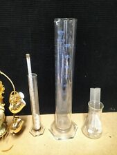 Antique Laboratory Equipment Tube Decoration Loft Vintage "Sovirel, Duran..