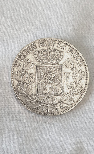 Piece francs argent massif - piece, 5