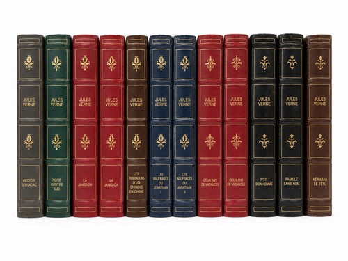 Lot livres jules verne - lot,