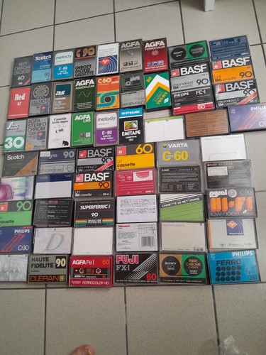 Cassette audio vierge - cassette,