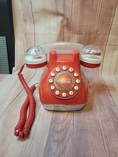 Coca Cola Telephone With Snow Glode Hand Set With Polar Bears