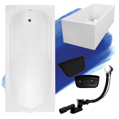 Baignoire rectangulaire bona - baignoire,