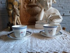 2 Anciennes tasses et sous