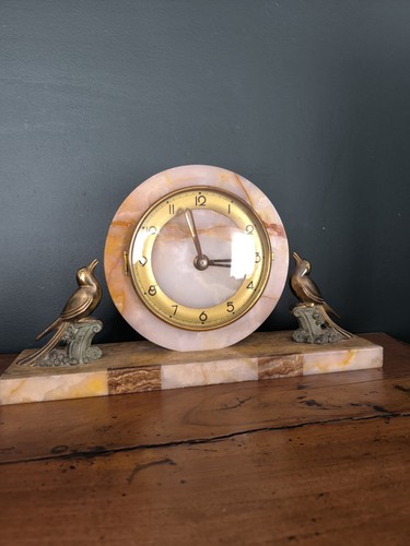 Ancienne horloge marbre - horloge,