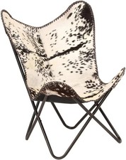 Chaise Papillon En Cuir