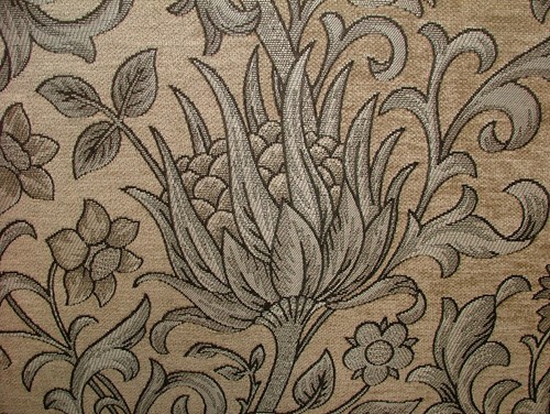 Tissu rideau chenille - rideau,