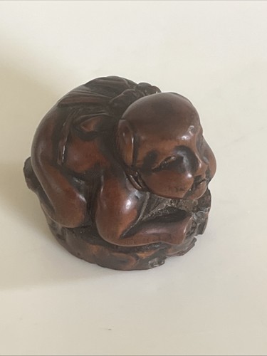 Netsuke sumo ancien japonais - ancien,