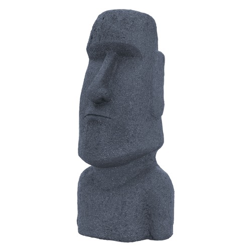 Sculpture statue moai tête - moai,