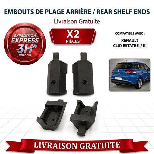 Embouts axe de - x2, d’axe