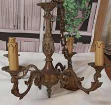 Lustre En Bronze 4 branches