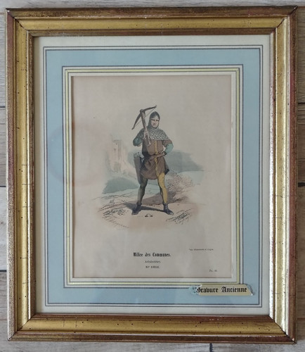 Gravure ancienne xixe - gravure, siècle