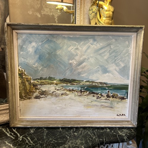 Tableau huile sur toile - sur,