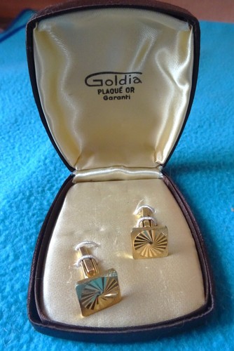 Boutons manchette vintages - boutons, de