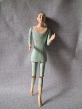 RARE CAPIPOTE MANNEQUIN POUPEE DE PROCESSION ITALY XVIII REPRO XX BOIS SCULPTURE