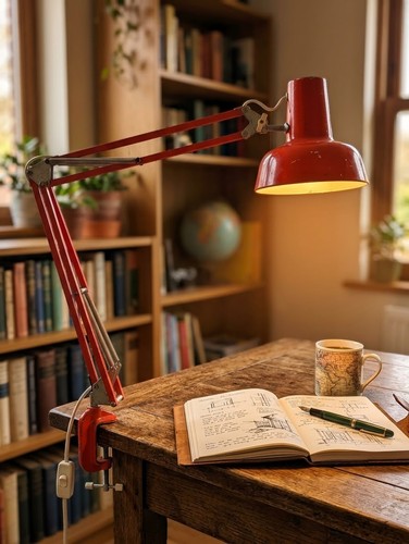 Lampe architecte vintage - d'architecte, à
