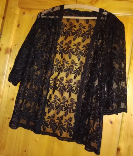 Gilet dentelle - en,