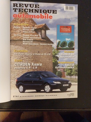 Revue technique citroen xsara - revue,