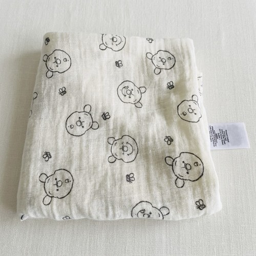 Lange doudou mousseline coton - lange,