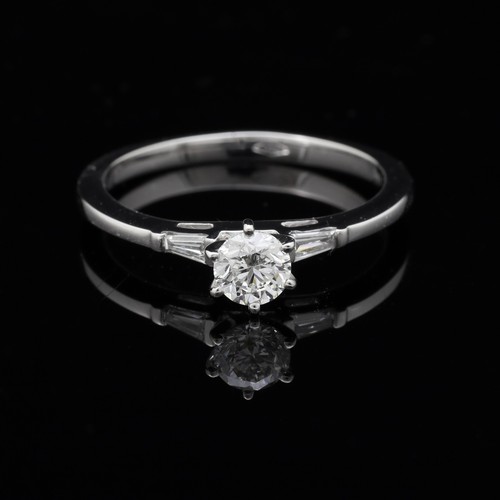 Bague solitaire vintage - bague, or