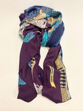 HERMÈS Châle cachemire et