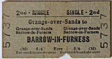 B.R.B. - GRANGE-OVER-SANDS to BARROW-IN-FURNESS