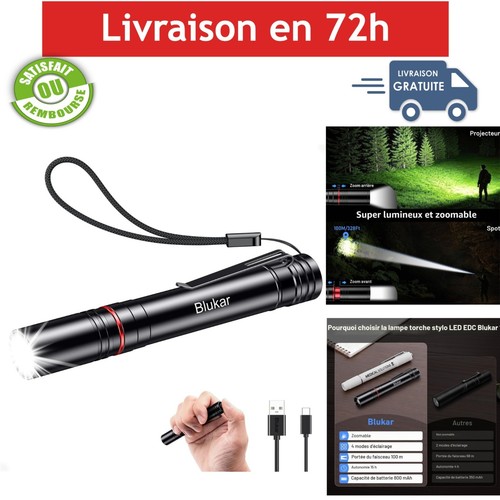 Lampe torche rechargeable