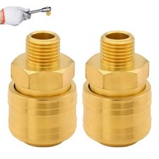 2 pièces raccord rapide