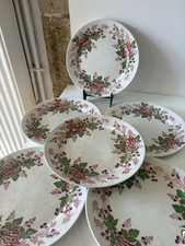 6 Assiettes Faïence