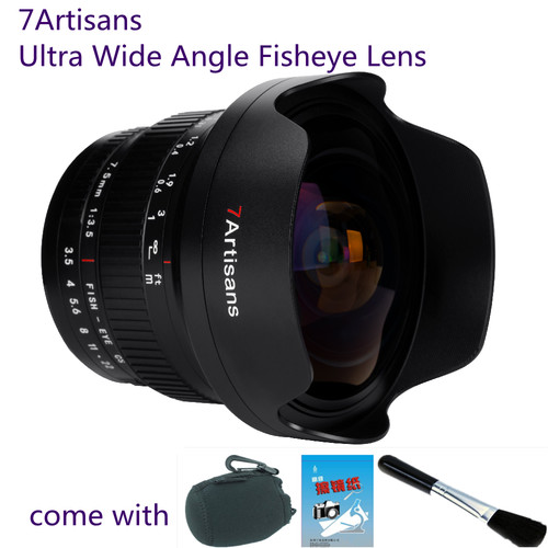 7artisans 5mm 5 fisheye - 7artisans, f3.5