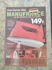 MINI CATALOGUE MANUFRANCE FURNITURE HEATING 